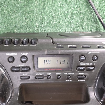 Sony ESP Sports CFD-980 Water Resistant CD Radio Cassette Boombox