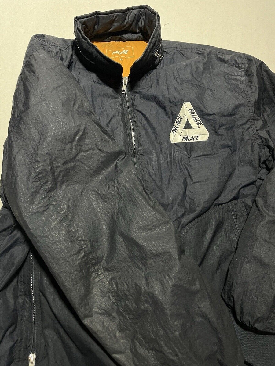 Palace Skateboards Full-Zip Insulated Jacket Navy Blue Size XL AO8