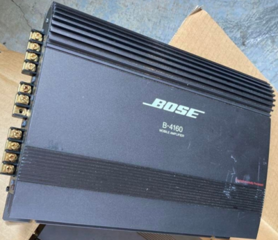 Bose B-4160 Mobile Car Amplifier Used Black | eBay