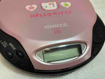 Kenwood DPC-391 Portable CD Player Sanrio Hello Kitty Model