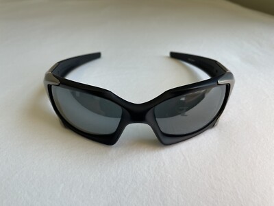 Oakley Pit Boss 1 Matte Black/Titanium - Black Iridium Polarized