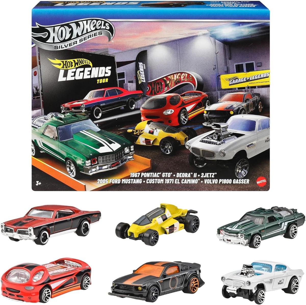 IN HAND 2025 Hot Wheels LEGENDS TOUR Multi Pack 6 Car Set Ford