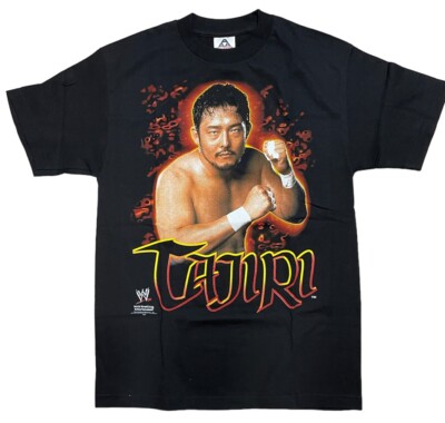 2002 WWE Tajiri T Shirt M New Vintage Japanese Buzzsaw WWE ECW