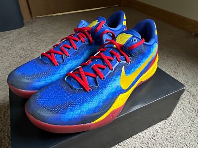 Nike Kobe 8 nikeid viii new in box men's size 12.5 Barcelona 2013