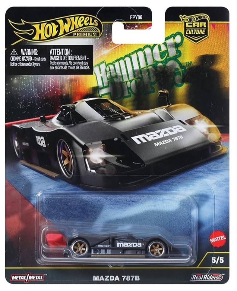 HOT WHEELS MAZDA 787B CAR CULTURE HAMMER DROP PREMIUM | eBay