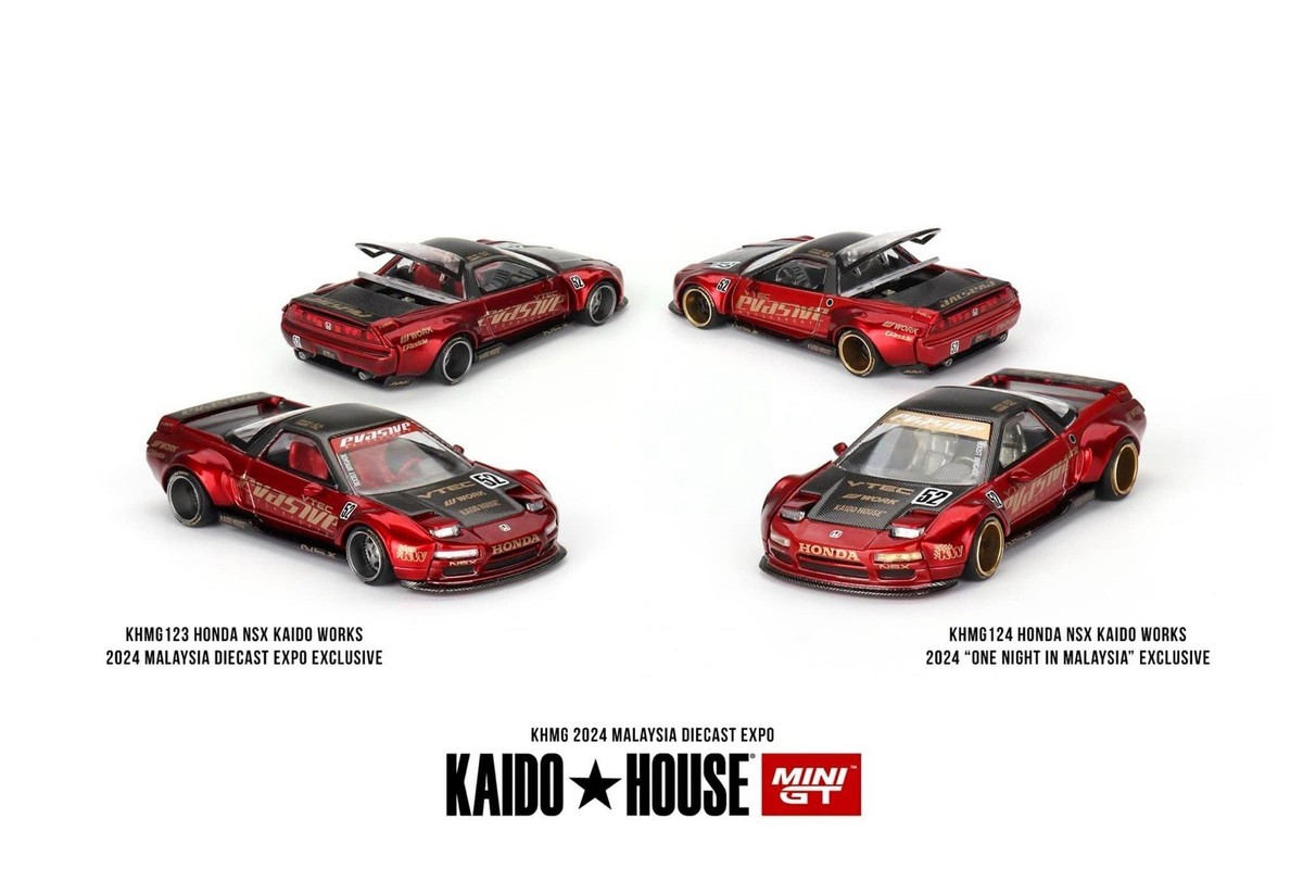 Kaido House x Mini GT Honda NSX One Night Malaysia Expo 2024 MDX
