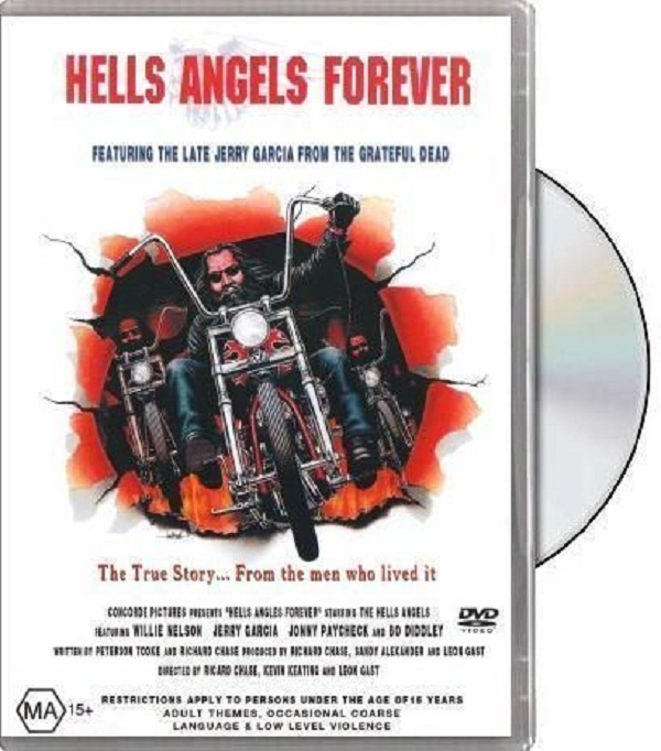HELLS ANGELS FOREVER DVD Willie Nelson Jerrry Garcia Harley