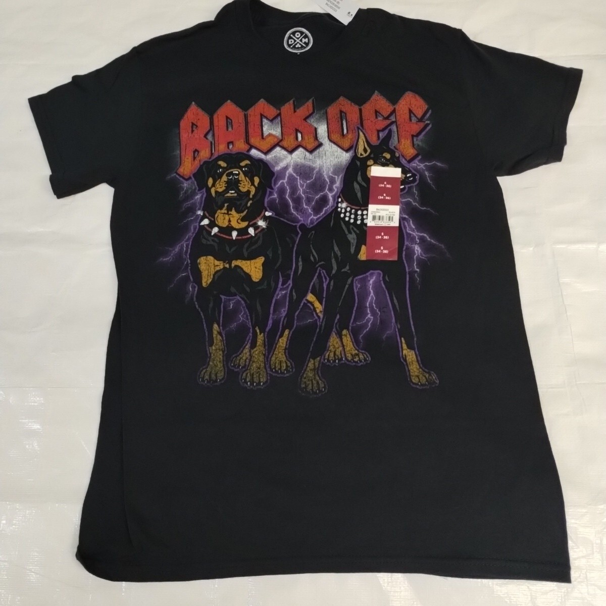 Rottweiler & Doberman Size S Unisex Adults Black 