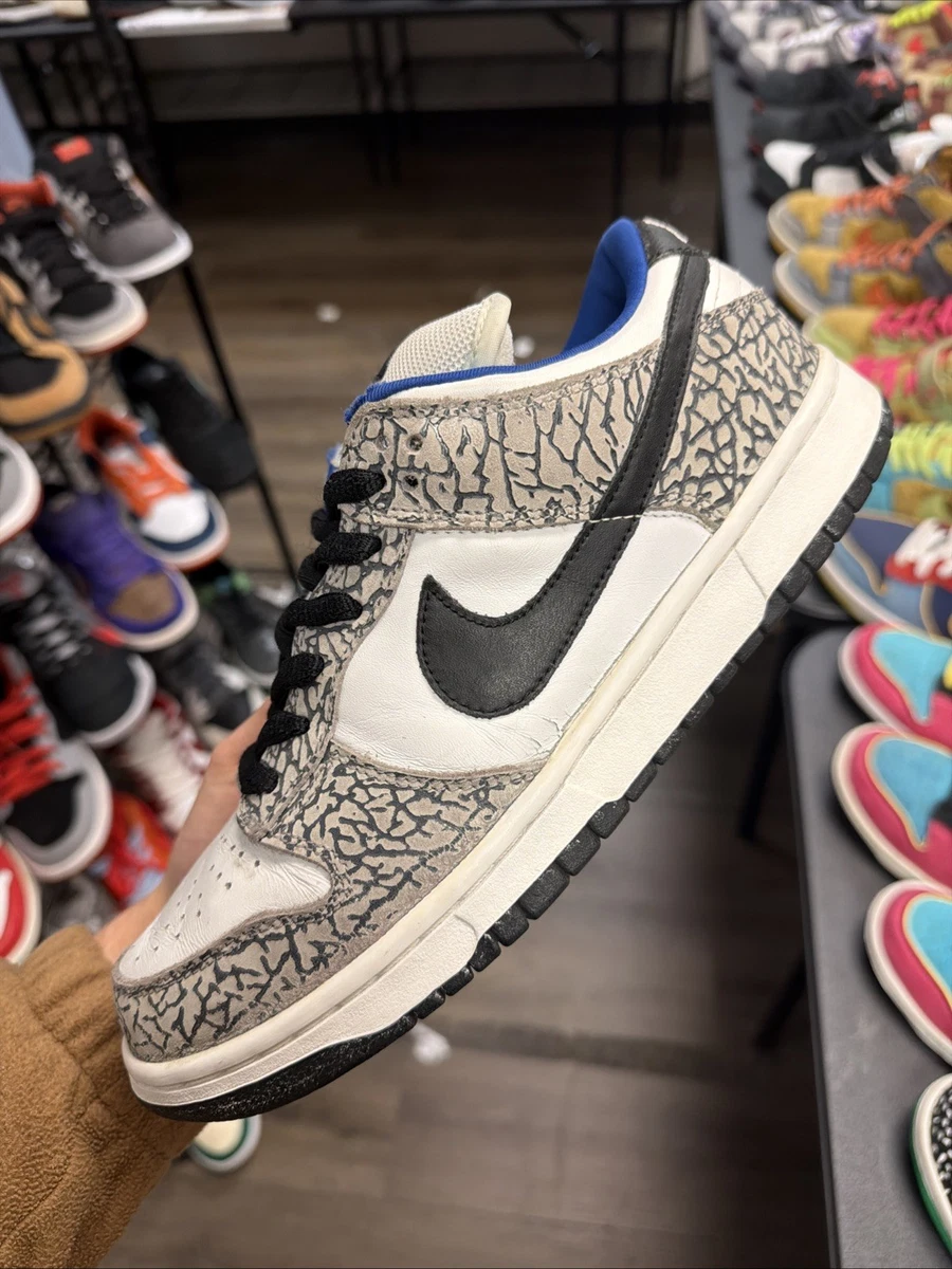 Nike Supreme x Dunk Pro SB Low Black Cement for Sale