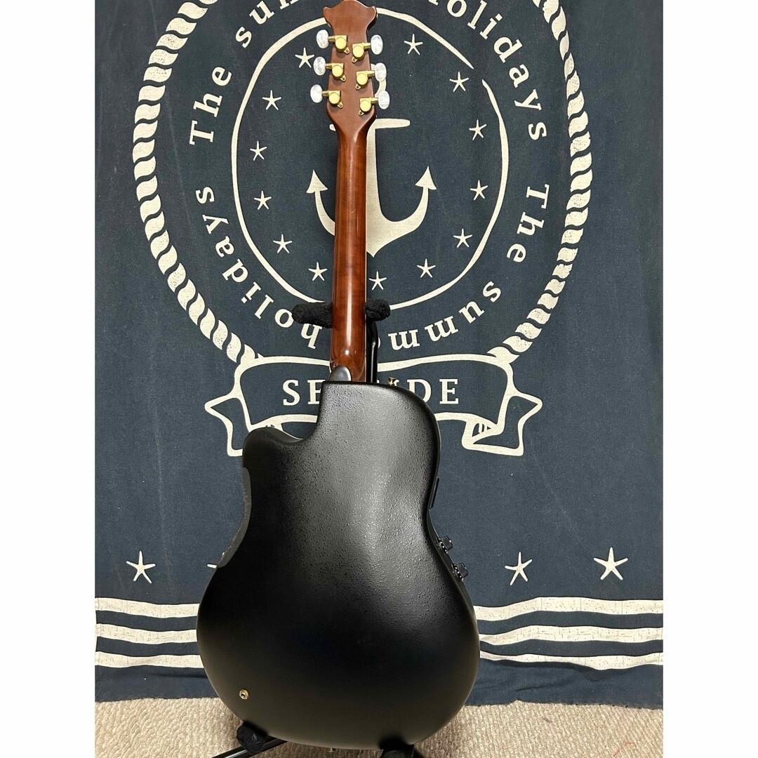 Tornado アコースティックギター ブラック カバー&弦付き&ピック