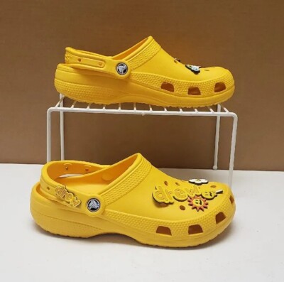 Crocs Justin Bieber Drew With Jibbitz Limited Edition Yellow