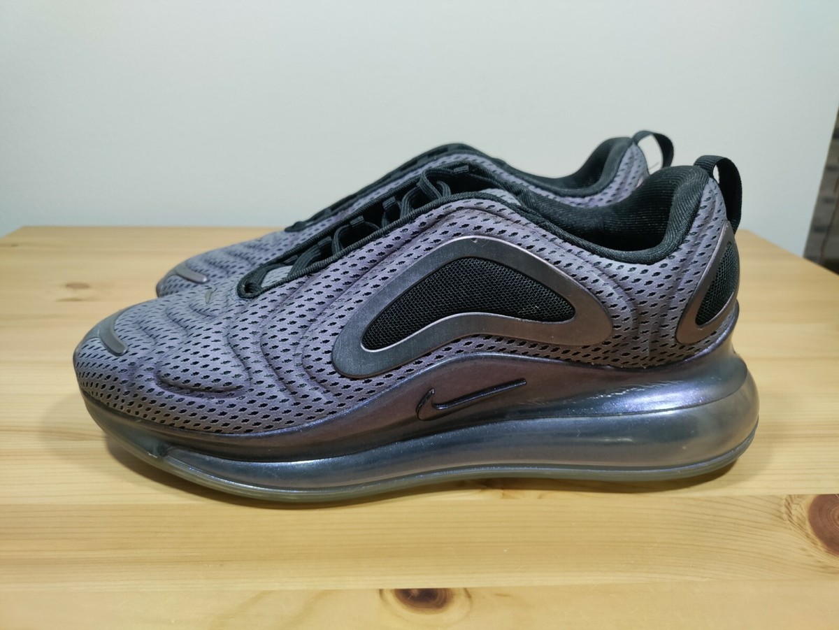 Nike Air Max 720 Metallic Silver Black Size Men's 9 / Women's 10.5