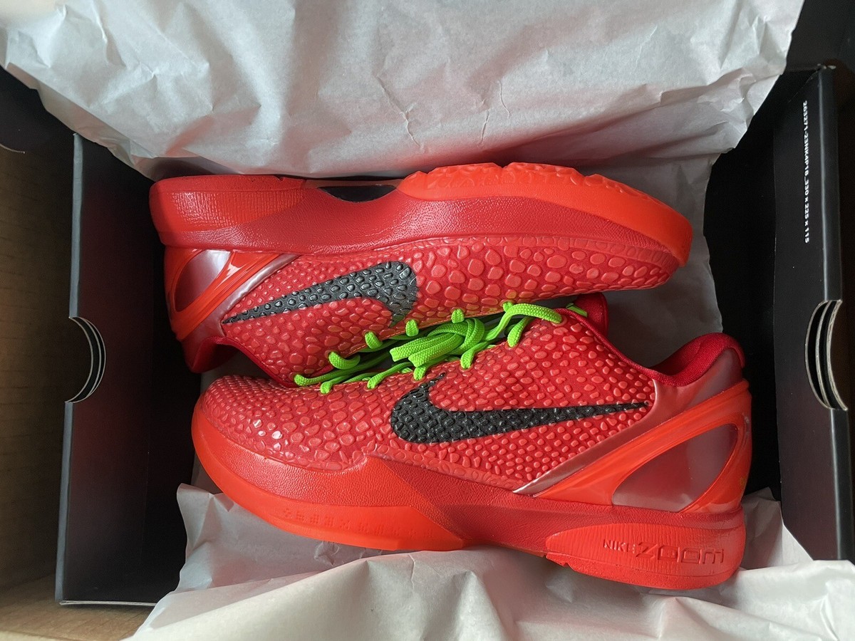 Nike Kobe 6 VI Protro Reverse Grinch size 8.5 Mens FV4921 600 | eBay