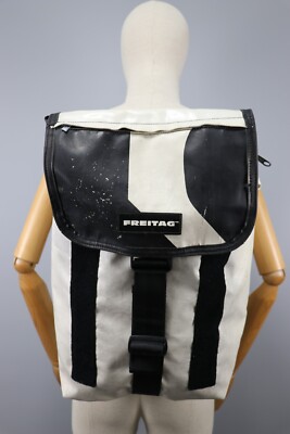 FREITAG VINTAGE RARE BONANZA Authentic CLASSIC Black/White