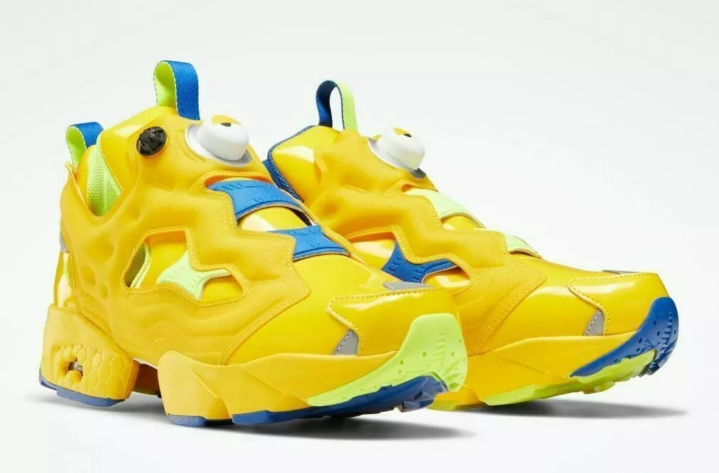 Minions × Reebok Instapump Fury Yellow FY3404 Men's Size | eBay