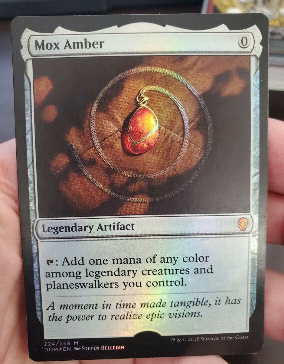 MTG モックス・アンバー 日本語版 MTG モックス・アンバー/Mox Amber