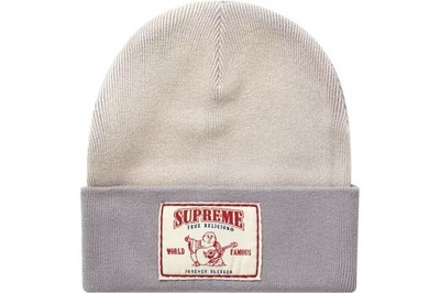 Supreme True Religion Beanie Light Grey - FW21 - US - Sold Out