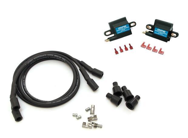 Dyna Ignition 3 ohm Dual Mini Coil DC1-2 Wires DW-200 Suzuki GSXR