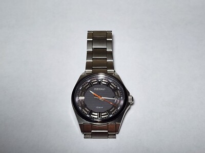 SEIKO 6N52-00G0 Men's Quartz Watch Stainless Steel Made in Japan