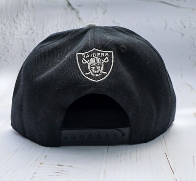 Oakland Raiders Vintage 90s Snapback Hat American Needle Green UV