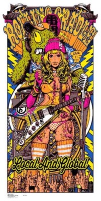 BETTIE PAGE Anthology ロッキンジェリービーン 木製フレーム Bettie