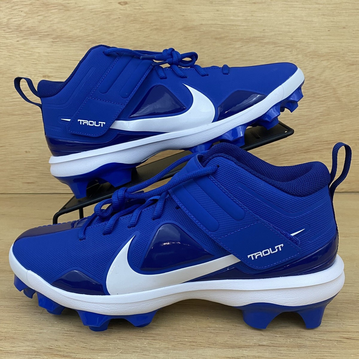 Nike Force Trout VII Keystone Men's Size 13 Blue Baseball Cleats