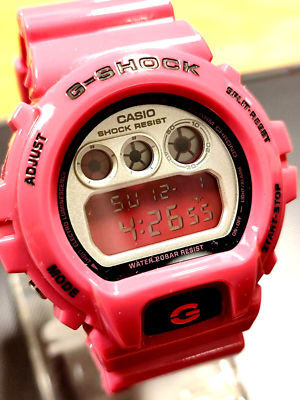 CASIO G-SHOCK DW-6900CS-4 GLOSSY Pink Rare new Unisex dw6900