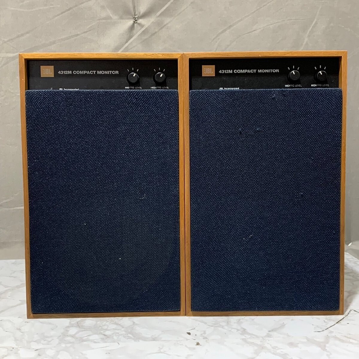 JBL 4312M Compact 3 Way LoudSpeaker Speaker Set Blue Line Harman