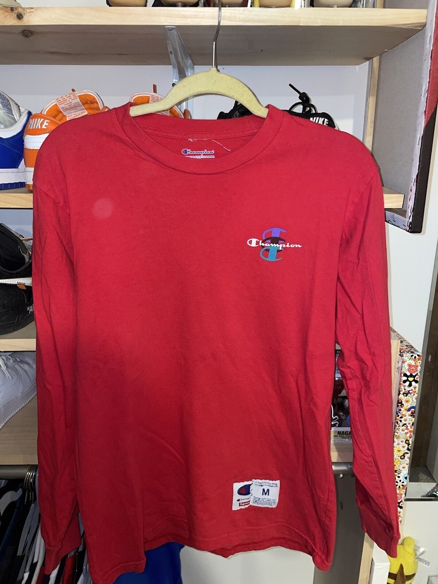 Supreme x Champion Long-Sleeve Shirt | eBay