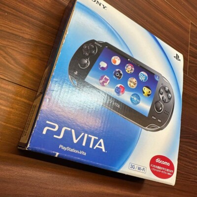 SONY PlayStation PS Vita PCH-1100 AA01 Crystal Black 3G / Wi-Fi