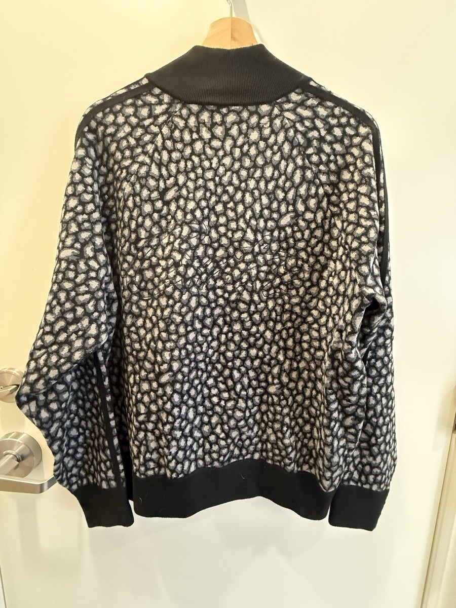 Corteiz VVS Leopard Jacquard Knit Zip Up - Size L | eBay