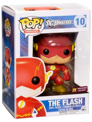 Funko POP #10 DC Heroes DC Universe The Flash New 52 PX Exclusive