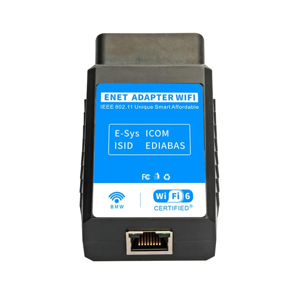 BimmerCode,BM3,MHD ENET WiFi Wireless OBD2 Adapter for BMW F/G/I