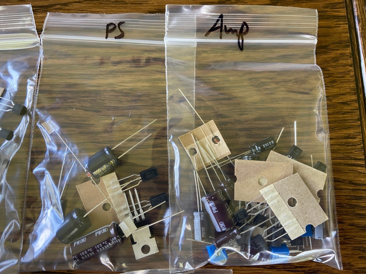 Marantz 1070 Complete Rebuild Kit High-Quality Amplifier Recap