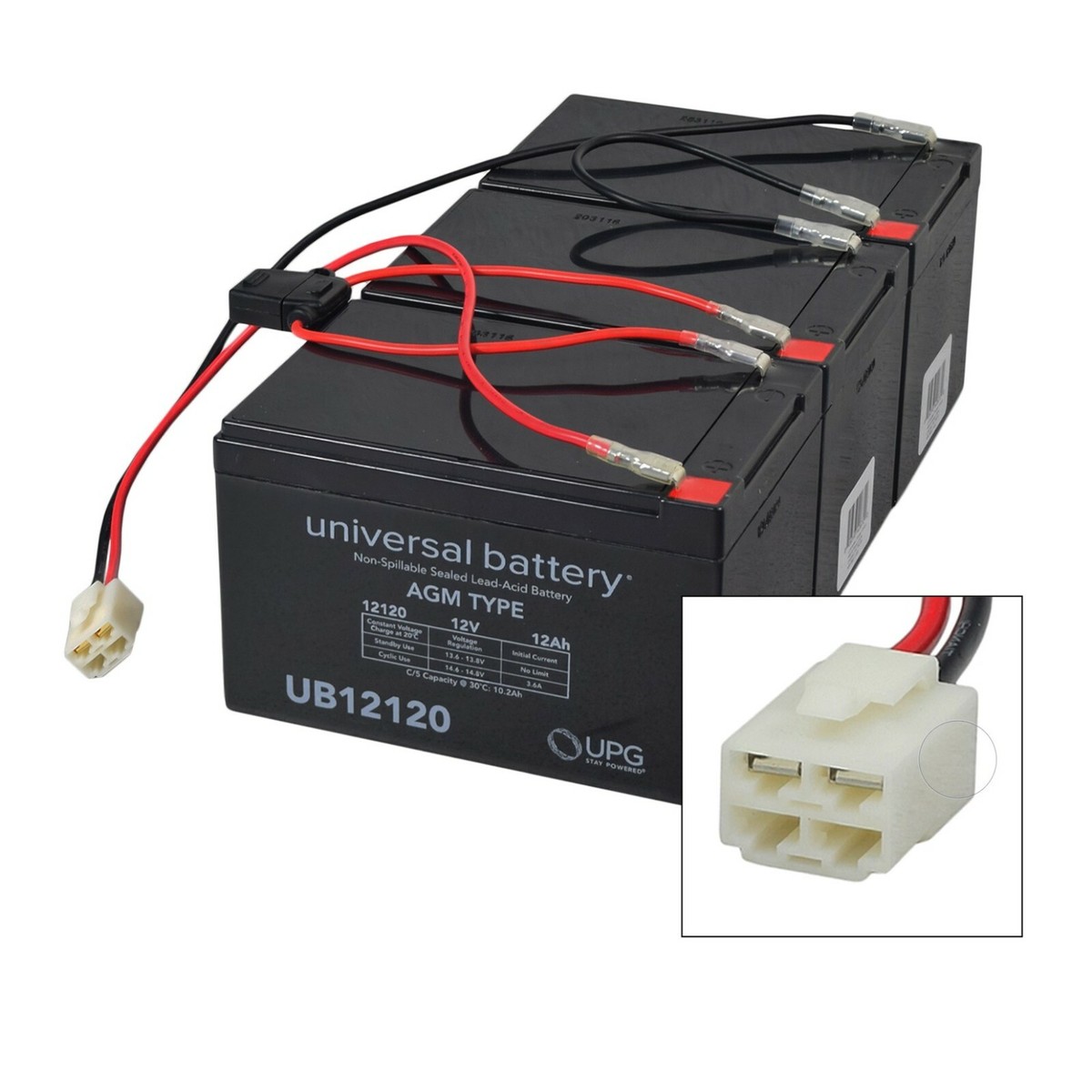 Premium 36 Volt 12 Ah Battery Pack for the Razor MX500 Dirt Rocket
