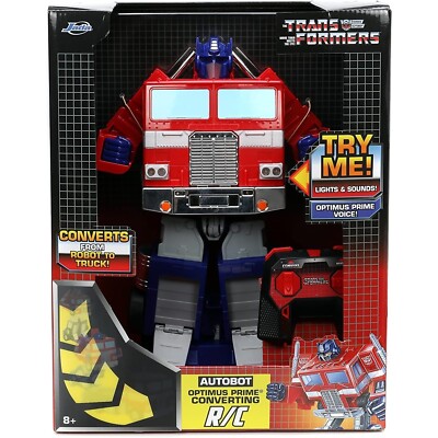 Jada Toys – Transformers Optimus Prime Converting RC Vehicle