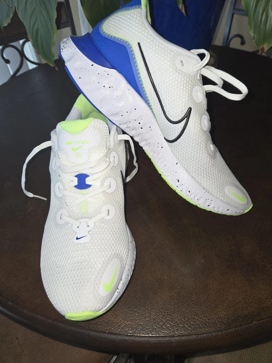 Nike Renew Run White Racer Blue | eBay