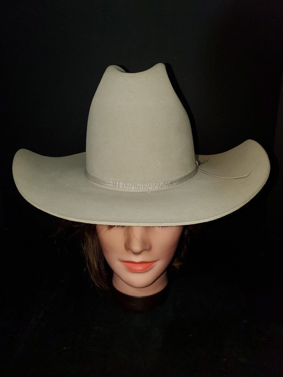 VINTAGE Resistol Classic 3X Beaver Cowboy Western Hat Size 6 5/8