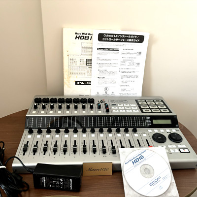 Zoom HD16 16CH HDD Multi Track Recorder CD-R MTR Recording Studio