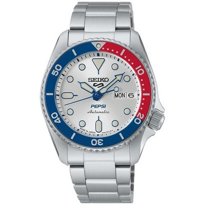 SEIKO 5 SPORTS SBSA319 4R36 PEPSI collaboration Automatic New | eBay