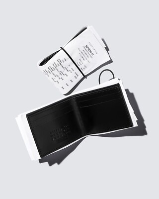 Supreme x MM6 Maison Margiela Receipt Wallet White New Japan JP