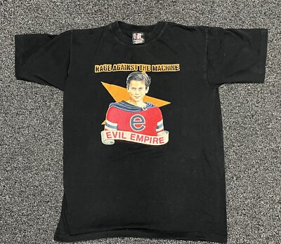 Vintage 1996 Rage Against The Machine Evil Empire Giant Tag Band