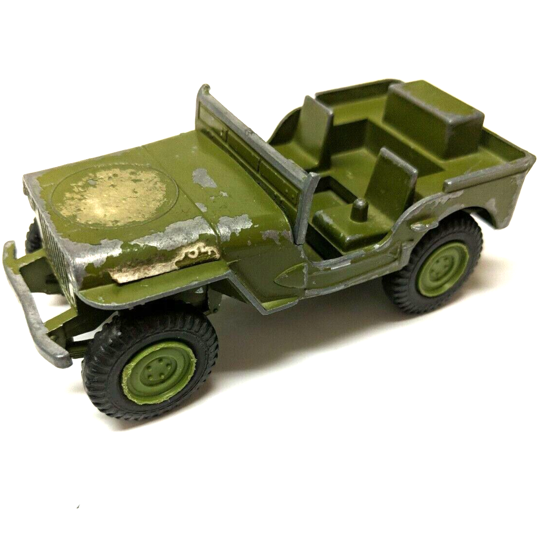 Dinky Toys US Army Jeep No.615 Green Made in United Kingdom