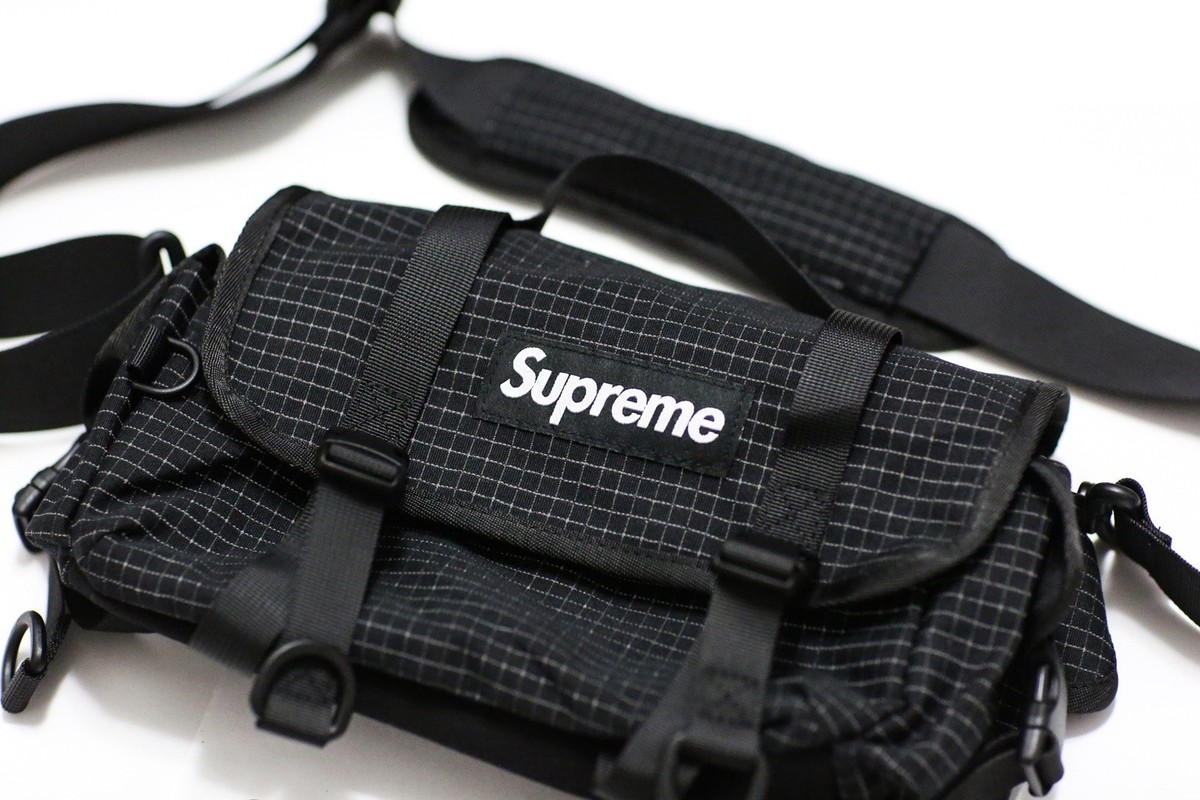 Supreme Waist Shoulder Bag 3M Reflective Black SS24 | eBay