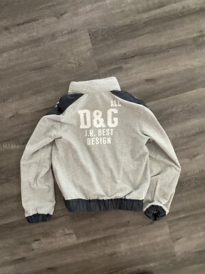 D&G Dolce Gabbana Junior reversible hooded jacket | eBay