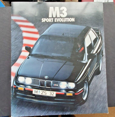 RARE BMW M3 Sport EVO Evolution E30 Cecotto OEM Factory Sales