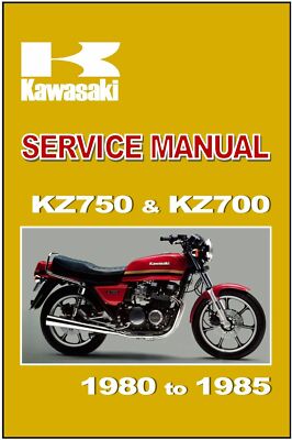 KAWASAKI Workshop Manual KZ750 Z750 & KZ700 Z700 1980 1981 1982