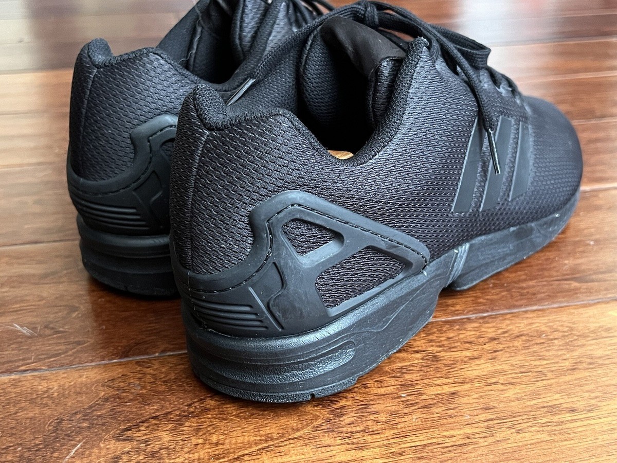 Adidas AF6404 ZX Flux Tech Black Gary Mens 13.5 Running Sneaker