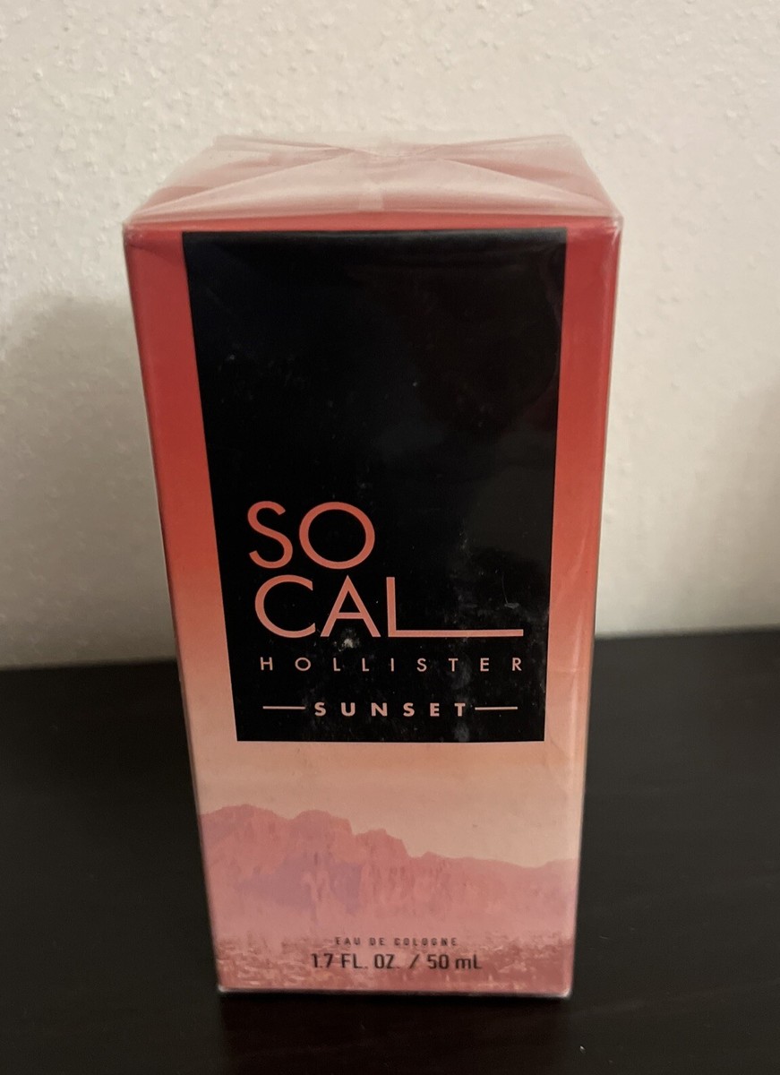 Hollister So Cal Sunset Eau De Cologne Spray for Men 1.7 Oz / 50