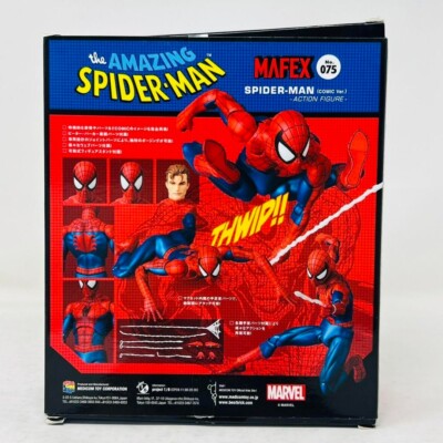 MAFEX 075 Spider Man Comic Version Medicom Toy Action Figure Toys